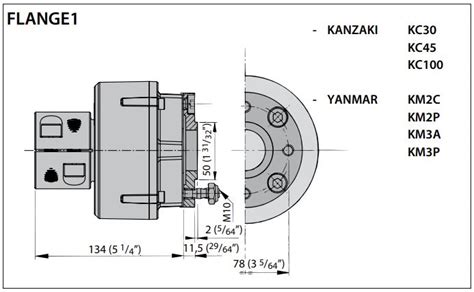 Vetus Bulfl0835 Flexible Propeller Shaft Coupling Instruction Manual