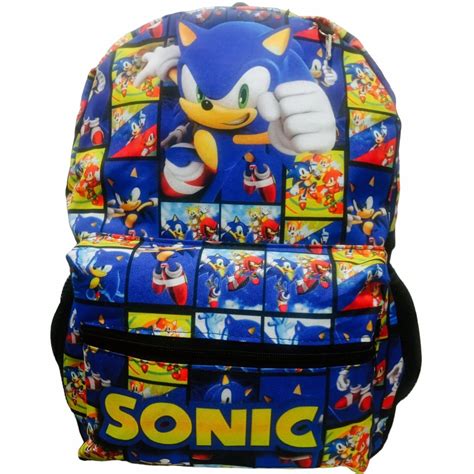 Mochila Do Sonic Infantil - Mochila Sonic Infantil Juvenil Espaçosa Escolar Costas | Shopee Brasil