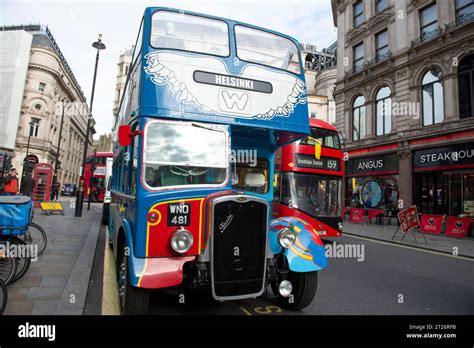 Uk Th Oct A General View Of The Bus As Paul Mccartney S