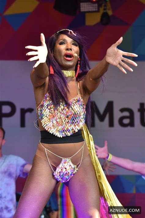 Sinitta Hot Performing On The Main Stage At Pride In London In Trafalgar Square AZNude