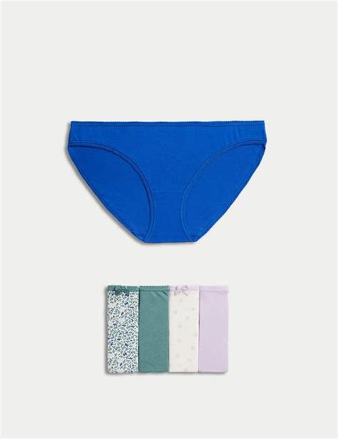 li Cotton Lycra Bikini Külot Seti Marks Spencer