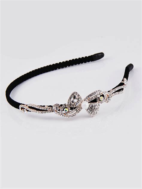 Bowknot Pearl Alloy Headband