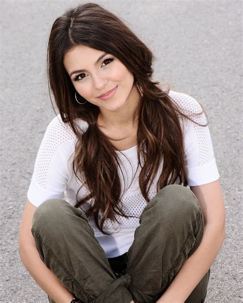 Wallpaper Victoria Justice Women Actress Brunette Long Hair