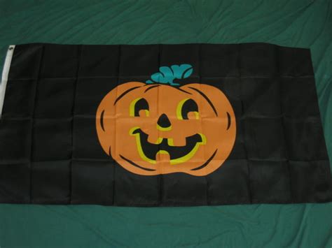 X Pumpkin Flag New Jack O Lantern Halloween Sign F Ebay