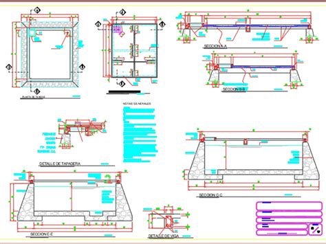 Tanque De 45 M3 En Autocad Descargar Cad 17906 Kb Bibliocad