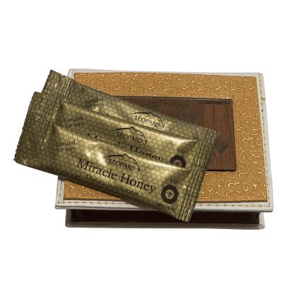 Leopard Miracle Honey For Men Sachets G