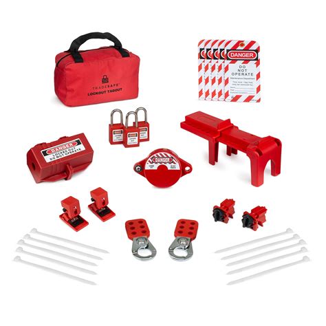 Tradesafe Lockout Tagout Kit With Loto Locks For Gate Valves Ball