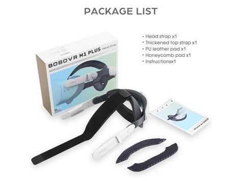 BOBOVR M1 Plus Head Strap Compatible With Meta Quest 2 Elite Strap