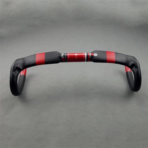 Superlogic Full Carbon Handlebar Carbon Fiber Road Bike Handlebars Bent