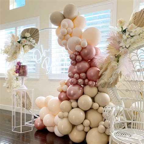 Buy Nude Balloon Arch Garland Kit Beige Cream Apricot Doubled Stuffed