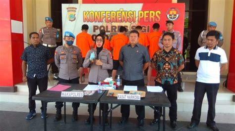 Polres Sigi Ungkap 37 Kasus Narkoba Harian Mercusuar