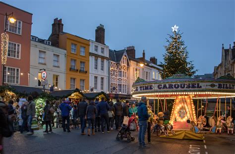 Oxford Christmas Market 2025, Broad Street, Oxford, UK