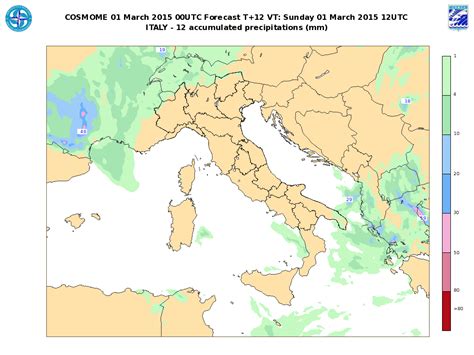 Previsioni Meteo Nuvole E Piogge Residue Mappe E Bollettino Dell