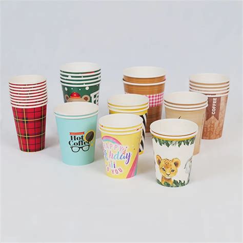 Oz Bubble Tea Disposable Paper Cup Hot Drink Paper Cup Double Wall