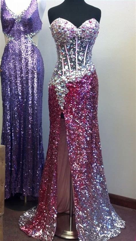 Gorgeous Sparkly Pink And Silver 2014 Prom Dress From Ae Dresses Aha