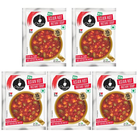 Chings Asian Hot Instant Soup G Pack Of Amazon In Grocery Gourmet Foods