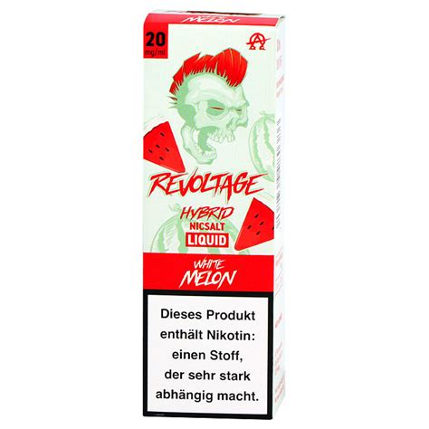 Revoltage White Melon Hybrid Liquid Dampfer Shop E Zigaretten Li