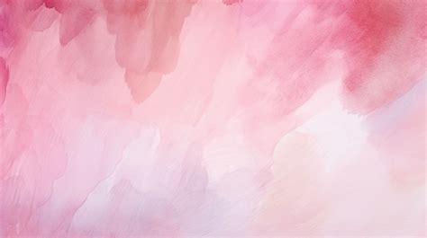 Artistic Pink Watercolor Texture Background Created By Hand Colorful