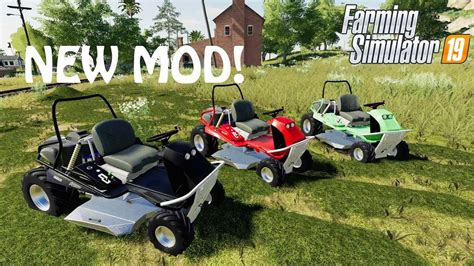 New Lawn Mower Mod In Farming Simulator 2019 Weve Been Waiting For