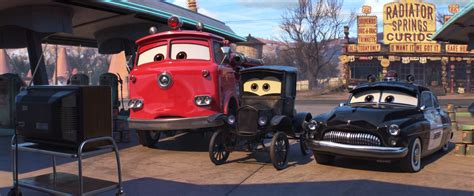 Image Red Lizzie And Sheriff Cars 3png World Of Cars Wiki