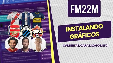 Como Instalar Logos Escudos Y Caras Football Manager 2022 Mobile