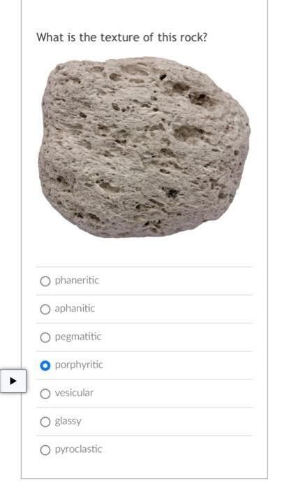 Solved What is the texture of this rock? phaneritic | Chegg.com