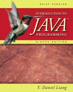 Introduction to Java Programming Brief Version 8 edition pdf 电子书