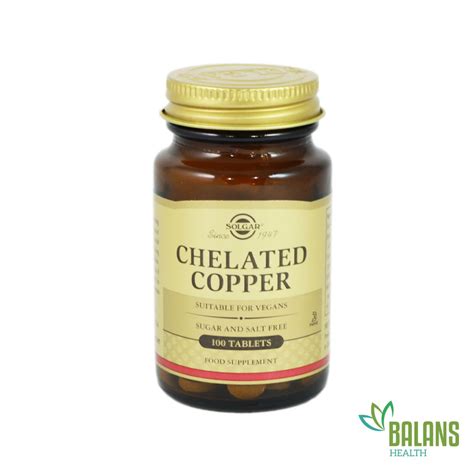 Chelated Copper l Balans Healthy Living Natural Supplements