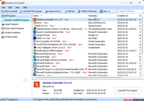 Absolute Uninstaller - Download