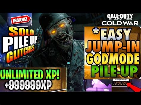 Cold War Zombie Glitches New Jump In Furnace Glitch Unlimited Xp God