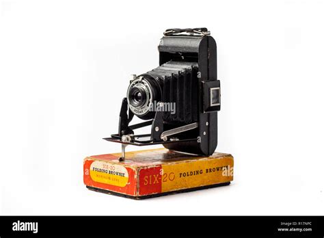 Kodak Six Folding Brownie Camera Stock Photo Alamy