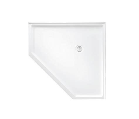 Marbletrend Flinders Corner Polymarble Shower Base