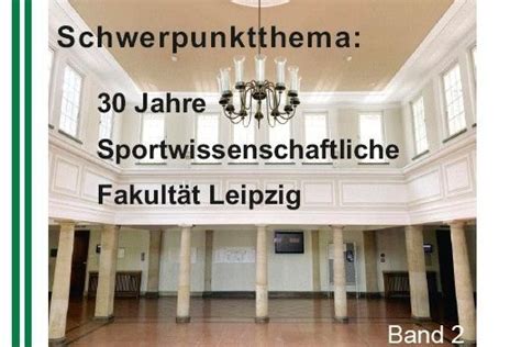 Universit T Leipzig Leipziger Sportwissenschaftliche Beitr Ge