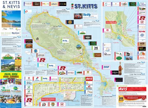 Printable Road Map Of St Maarten Printable Maps