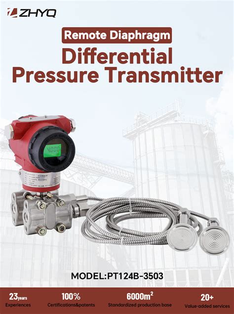 Atex Ce Certified 4 20ma 3051 Digital Differential Pressure Level