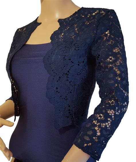 3 4 Sleeve Bolero Jacket Image Search Results Lace Bolero Gown