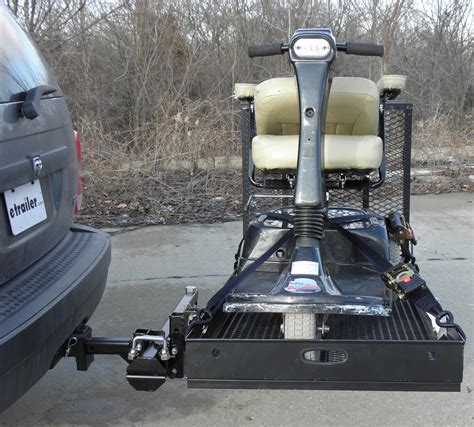 Rage Powersport Swing Away Hitch Mounted Wheelchair And Scooter Carrier 60 Ramp Rage