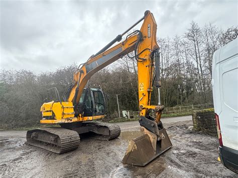 Jcb Jz255lc Zero Tail Swing Digger Excavator 25 Ton Digger Ebay