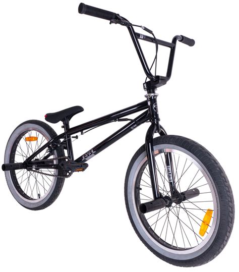 Велосипед BMX Tech Team LEVEL с гироротором, черный 20,5"х20" 2024 ...