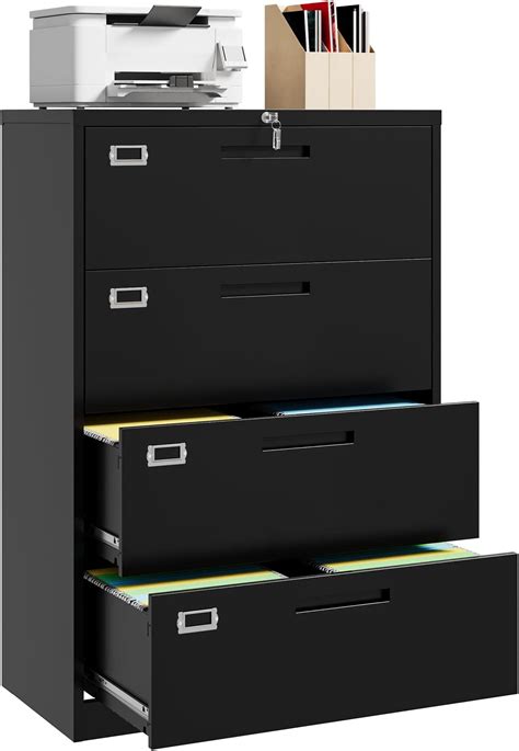 Amazon STANI 3 Drawer Metal Lateral File Cabinets Lockable Storage