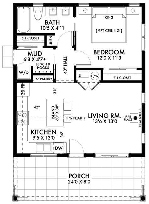 Farmhouse Style House Plans & Floor Plans