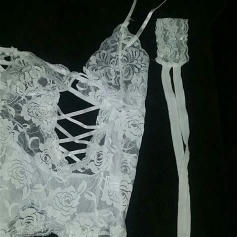 Eve Temptation Collection Intimates Sleepwear New Cuff Lingerie Set Poshmark