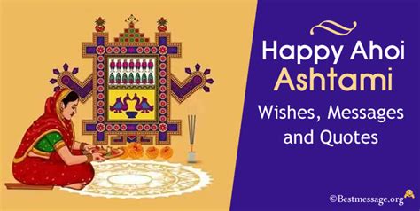 Happy Ahoi Ashtami Wishes 2024 Messages and Quotes