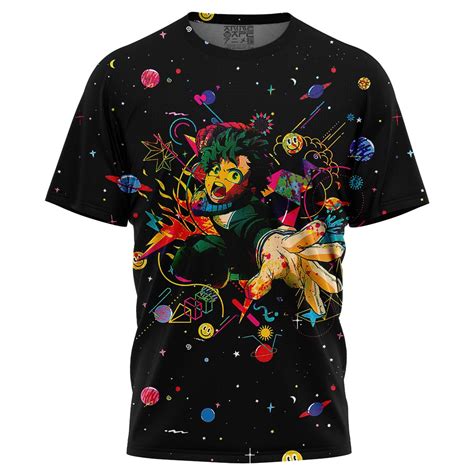 Retro Universe Deku My Hero Academia T Shirt Anime Ape