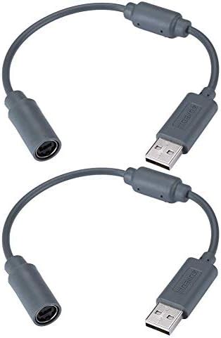 Amazon 2pcs Wired Controller USB Breakaway Cable For Microsoft