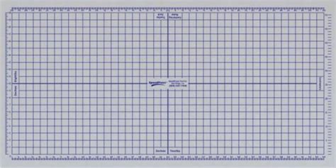 Grid Sheet for 4'x8' Cutting Mat