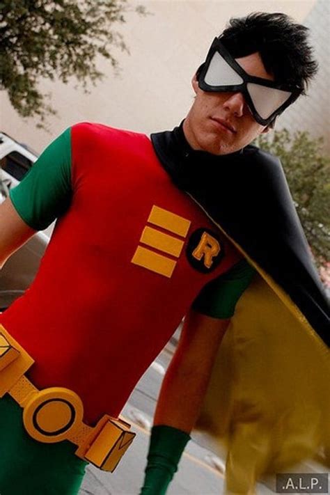 Robin Teen Titans Cosplay Halloween costume by catzilerella