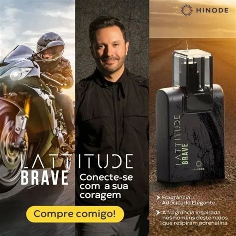 Lan Amento Hinode Perfume Lattitude Brave Beleza E Sa De Tony