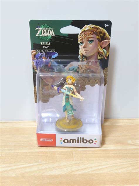 【未使用】新品未開品 アミーボ Amiibo ゼルダ ゼルダの伝説 ティアーズ オブ ザ キングダム Nintendo Switch