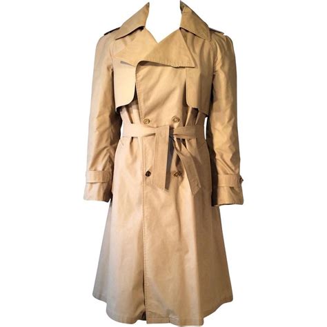 William De Lillo S Ted Lapidus Trench Coat Ca Trench Coat Coat